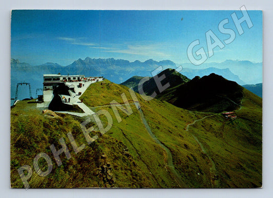 Pohlednice Švýcarsko Flumserberg horská stanice 1986 (M31812)