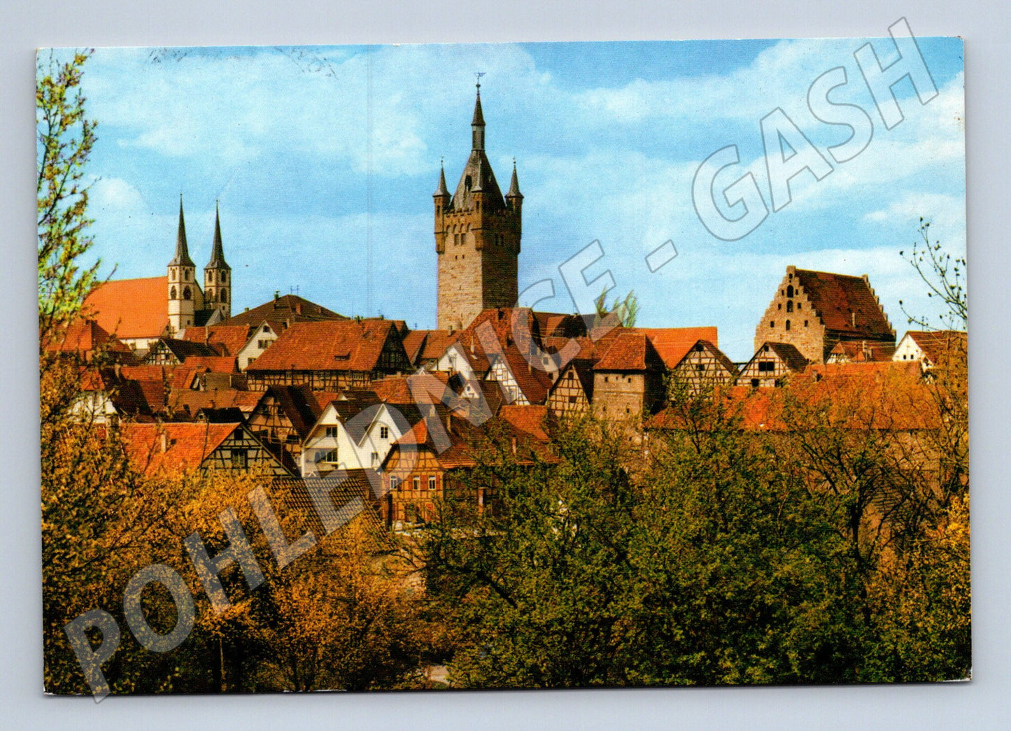 Pohlednice Německo Bad Wimpfen am Neckar panorama (M31819)