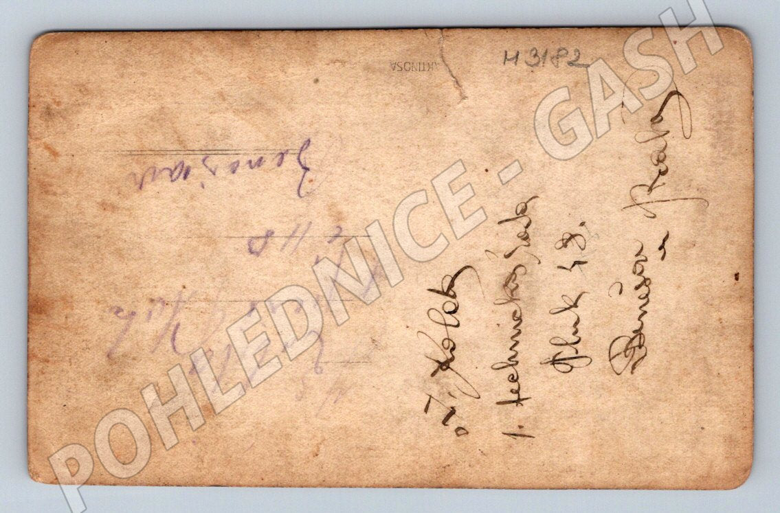 Postcard soldiers 1927 music signatures group (M3182)