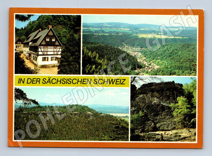 Pohlednice Nemecko Saské Švýcarsko krajina 1989 (M31827)