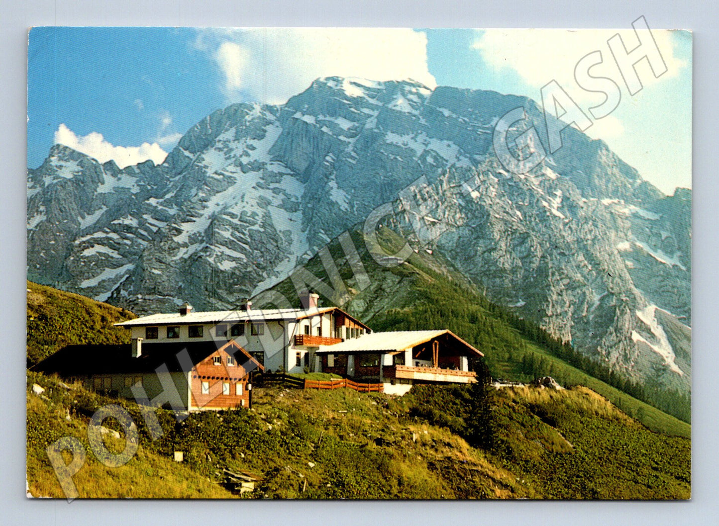 Pohlednice Německo Berchtesgaden Hoher Göll 1989 (M31829)