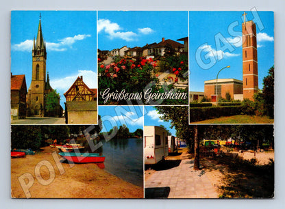 Pohlednice Německo Geinsheim multi-view 1978 (M31831)