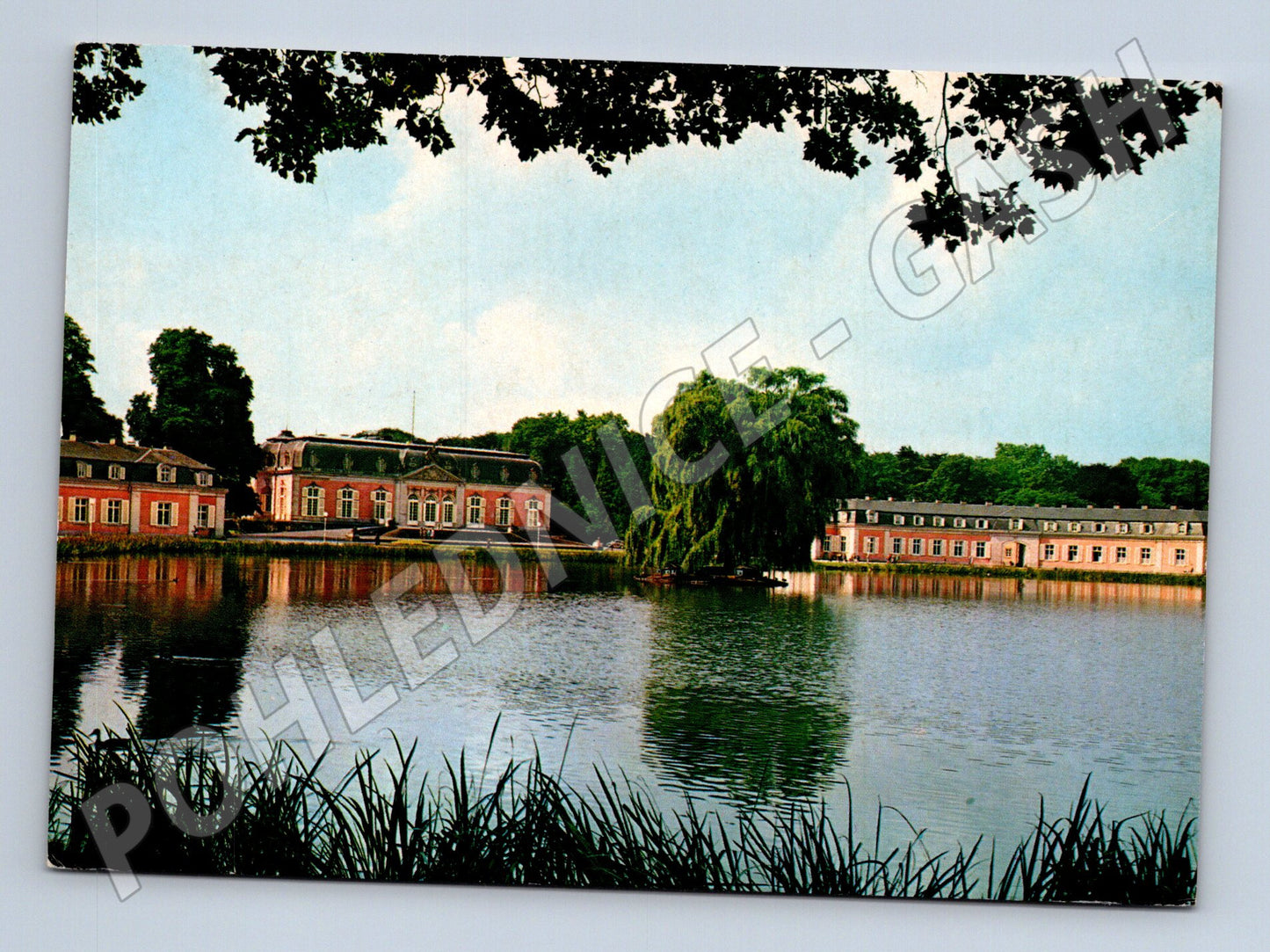 Pohlednice Německo Düsseldorf Schloss Benrath 1986 (M31833)