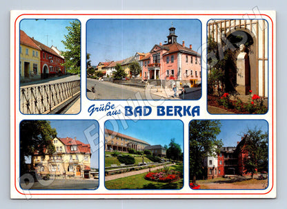 Pohlednice Německo Bad Berka více pohledů 1992 (M31838)
