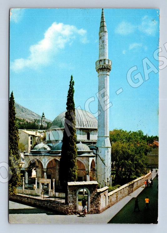 Pohlednice Bosna a Hercegovina Mostar mešita 1968 (M31842)