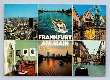 Pohlednice Německo Frankfurt am Main multi-view 1975 (M31844)