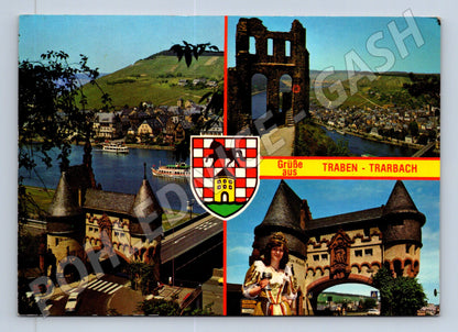 Pohlednice Německo Traben-Trarbach více pohledů (M31845)