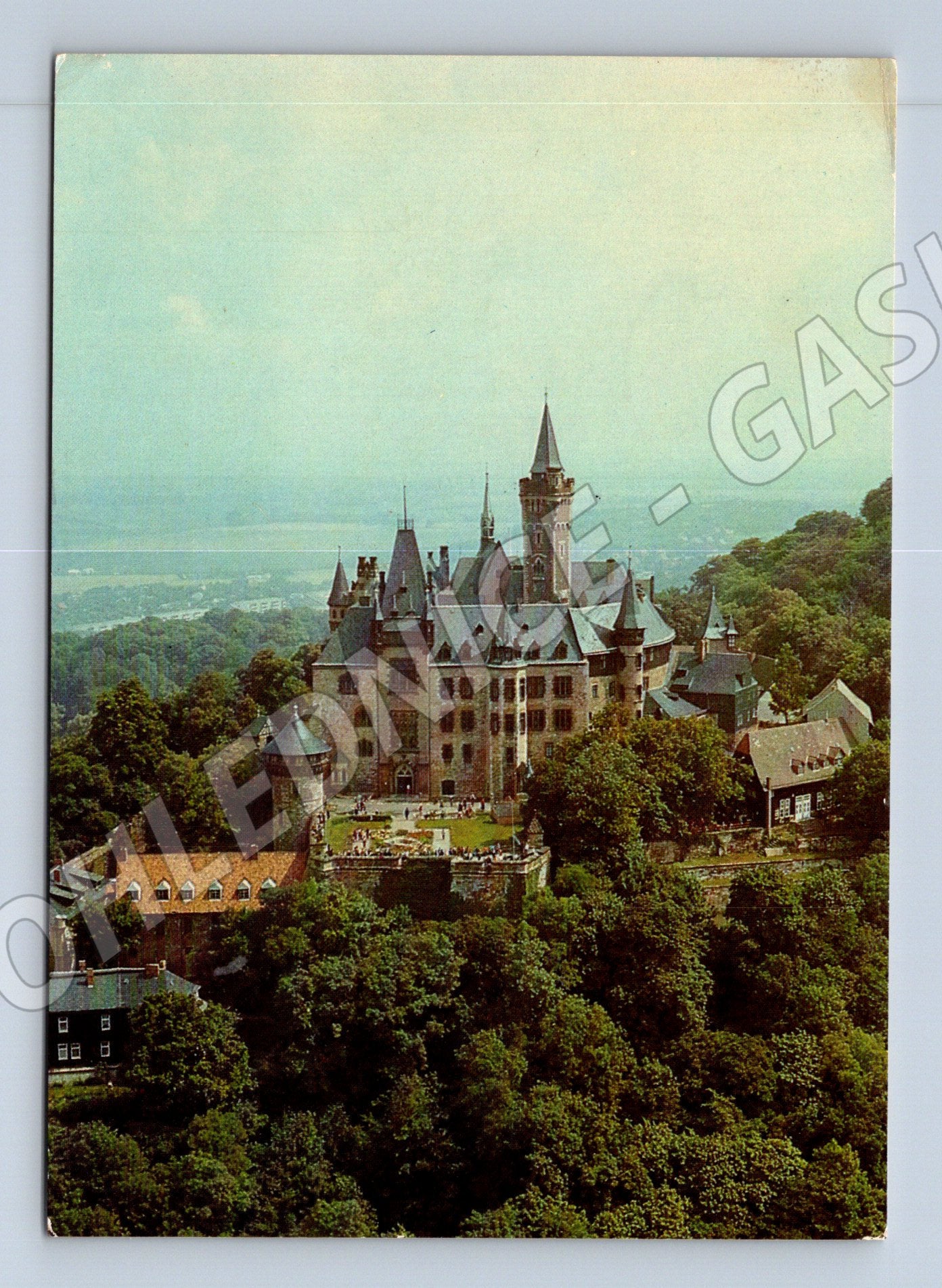 Pohlednice Německo Wernigerode zámek 1986 (M31848)