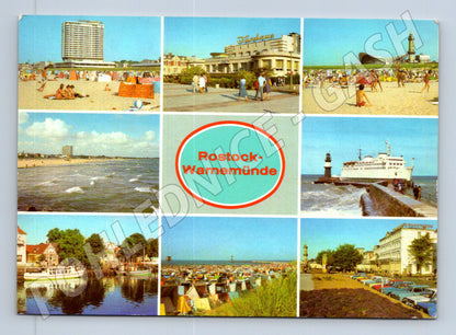 Pohlednice Německo Rostock-Warnemünde 1976 (M31853)