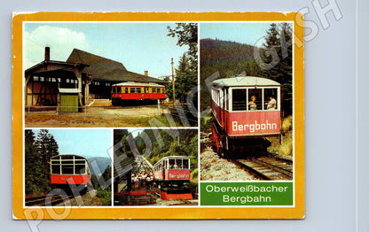 Pohlednice Německo Oberweißbacher Bergbahn 1987 (M31867)