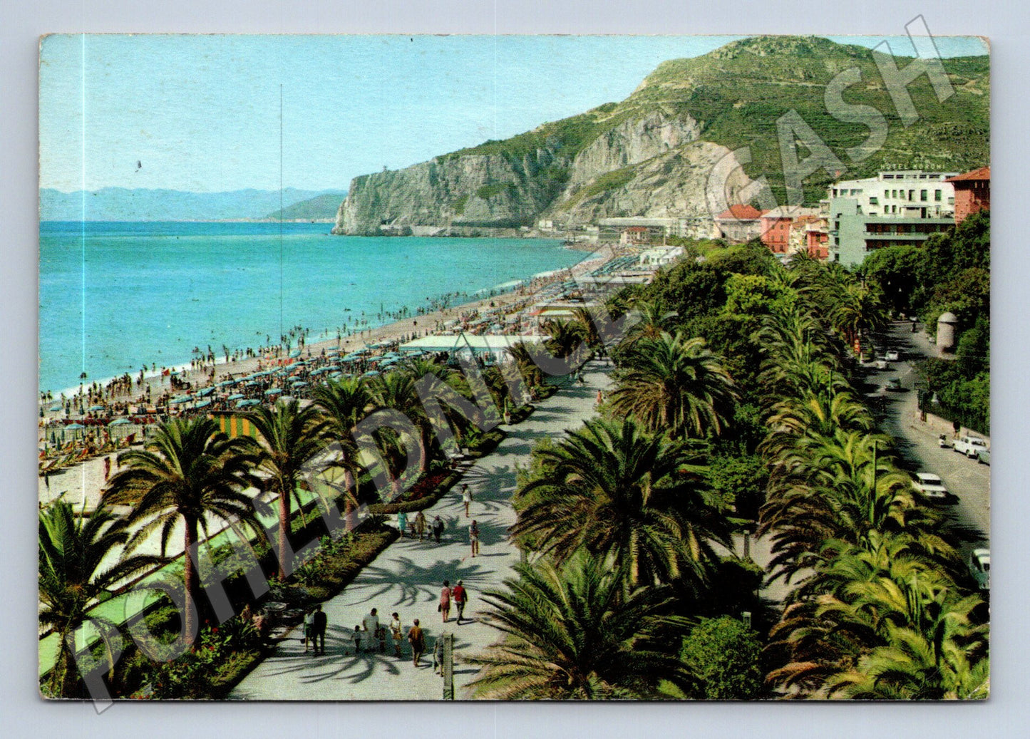 Pohlednice Itálie Finale Ligure pobřeží pláž 1979 (M31890)
