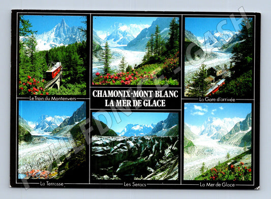 Pohlednice Francie Chamonix Mont Blanc 1995 (M31897)