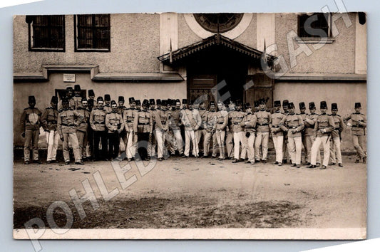 Postcard soldiers Hans Kinder Gries historical (M3190)