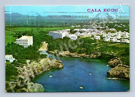Pohlednice Španělsko Cala Egos Mallorca 1988 (M31916)