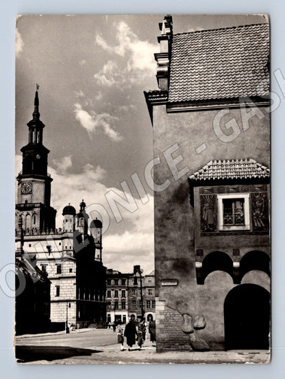 Pohlednice Polsko Poznań Ratusz (Radnice) 1959 (M31923)