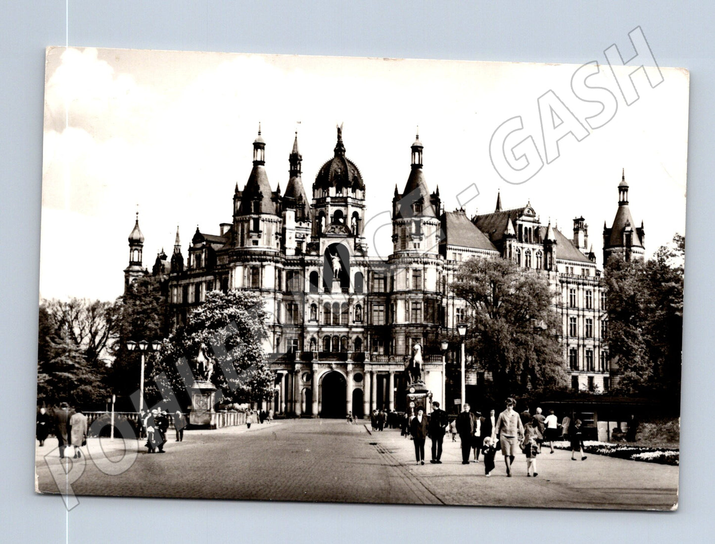 Pohlednice Německo Schwerin zámek 1977 (M31930)