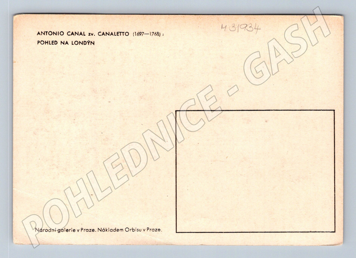 Pohlednice Velká Británie Londýn pohled na řeku (M31934)