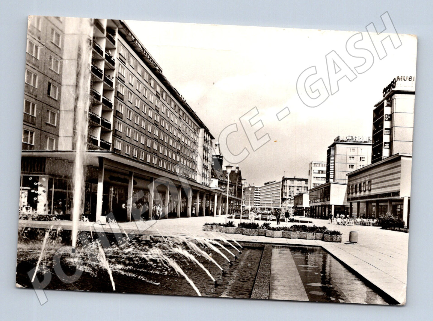 Pohlednice Německo Karl-Marx-Stadt Rosenhof náměstí 1979 (M31941)