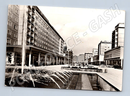 Pohlednice Německo Karl-Marx-Stadt Rosenhof náměstí 1979 (M31941)