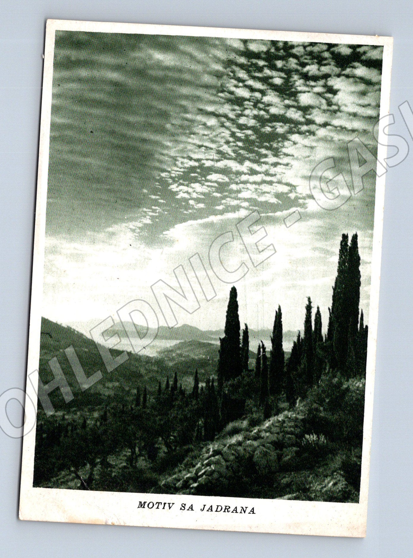 Pohlednice Chorvatsko pobřeží Jadranu krajina 1942 (M31955)