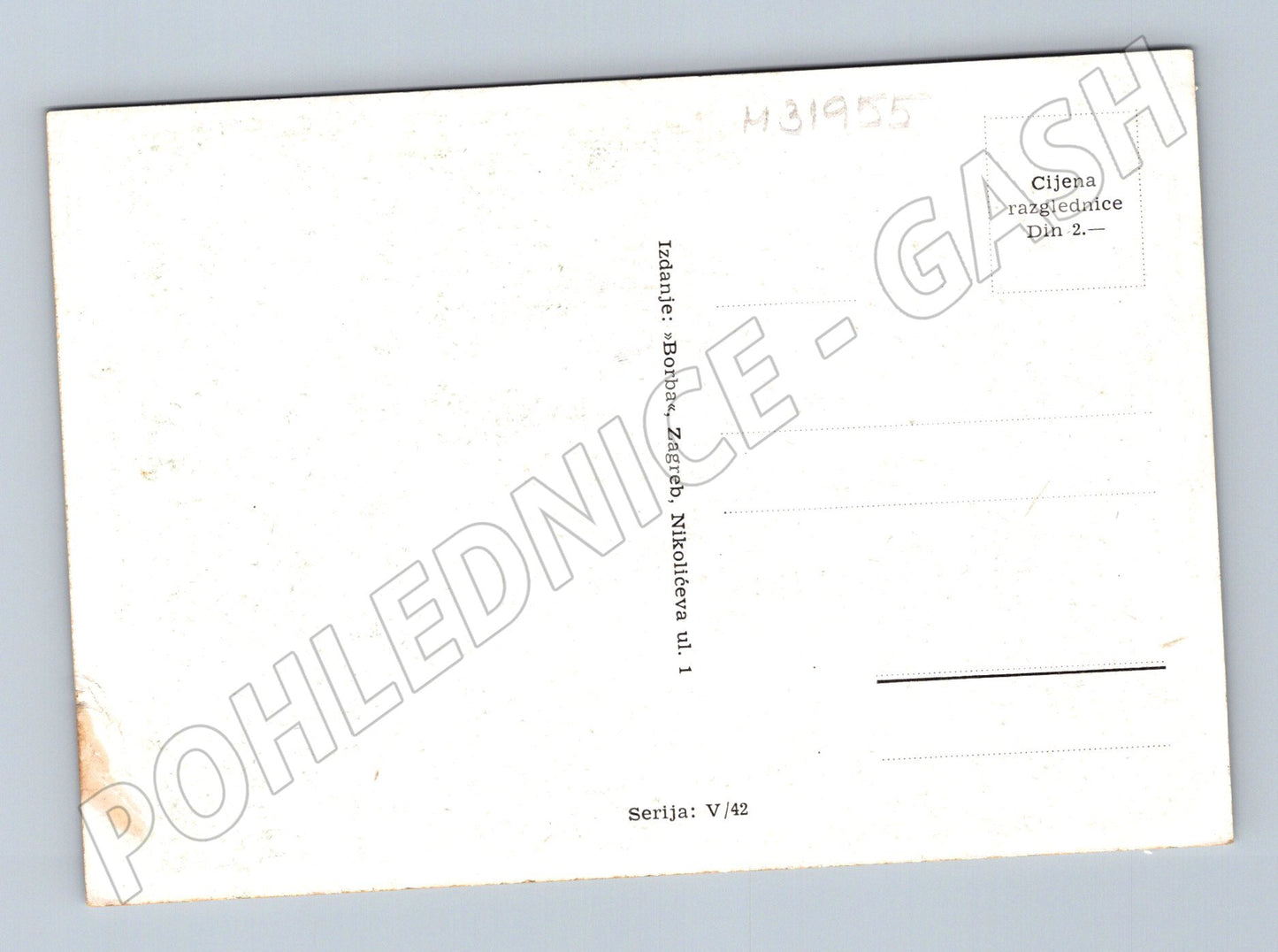 Pohlednice Chorvatsko pobřeží Jadranu krajina 1942 (M31955)