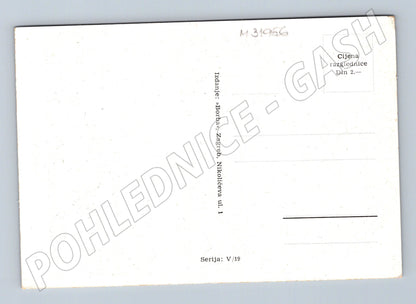 Pohlednice Chorvatsko pobřeží Jadranu skály (M31956)