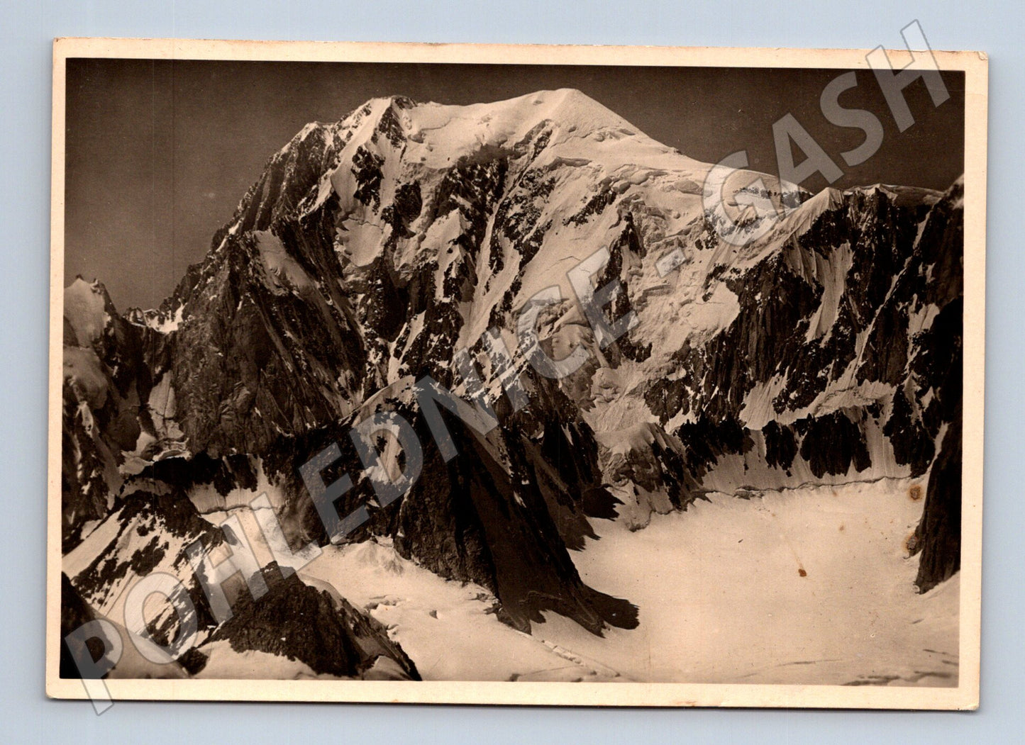Pohlednice Itálie Courmayeur Mont Blanc ledovce (M31958)