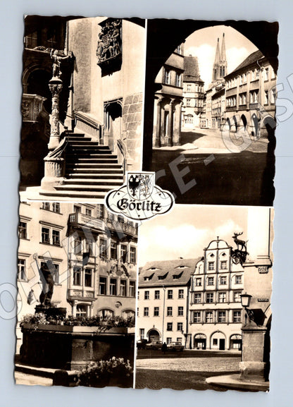 Pohlednice Německo Görlitz multi-view 1966 (M31961)