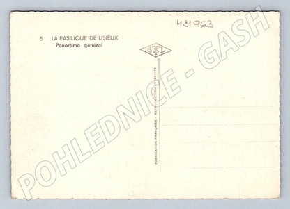 Pohlednice Francie Lisieux Bazilika panorama (M31963)