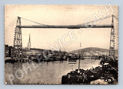Pohlednice Francie Rouen Pont transbordeur (M31964)