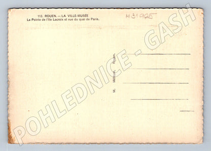 Pohlednice Francie Rouen panorama města (M31965)