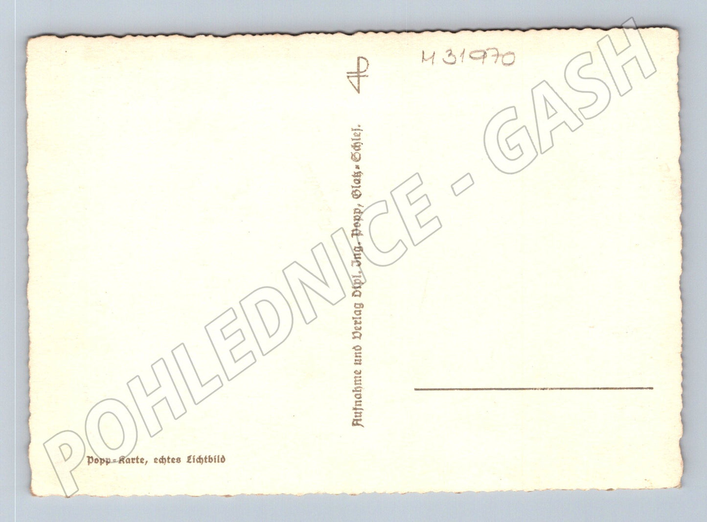 Pohlednice Německo večerní krajina u jezera (M31970)