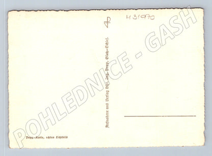 Pohlednice Německo večerní krajina u jezera (M31970)