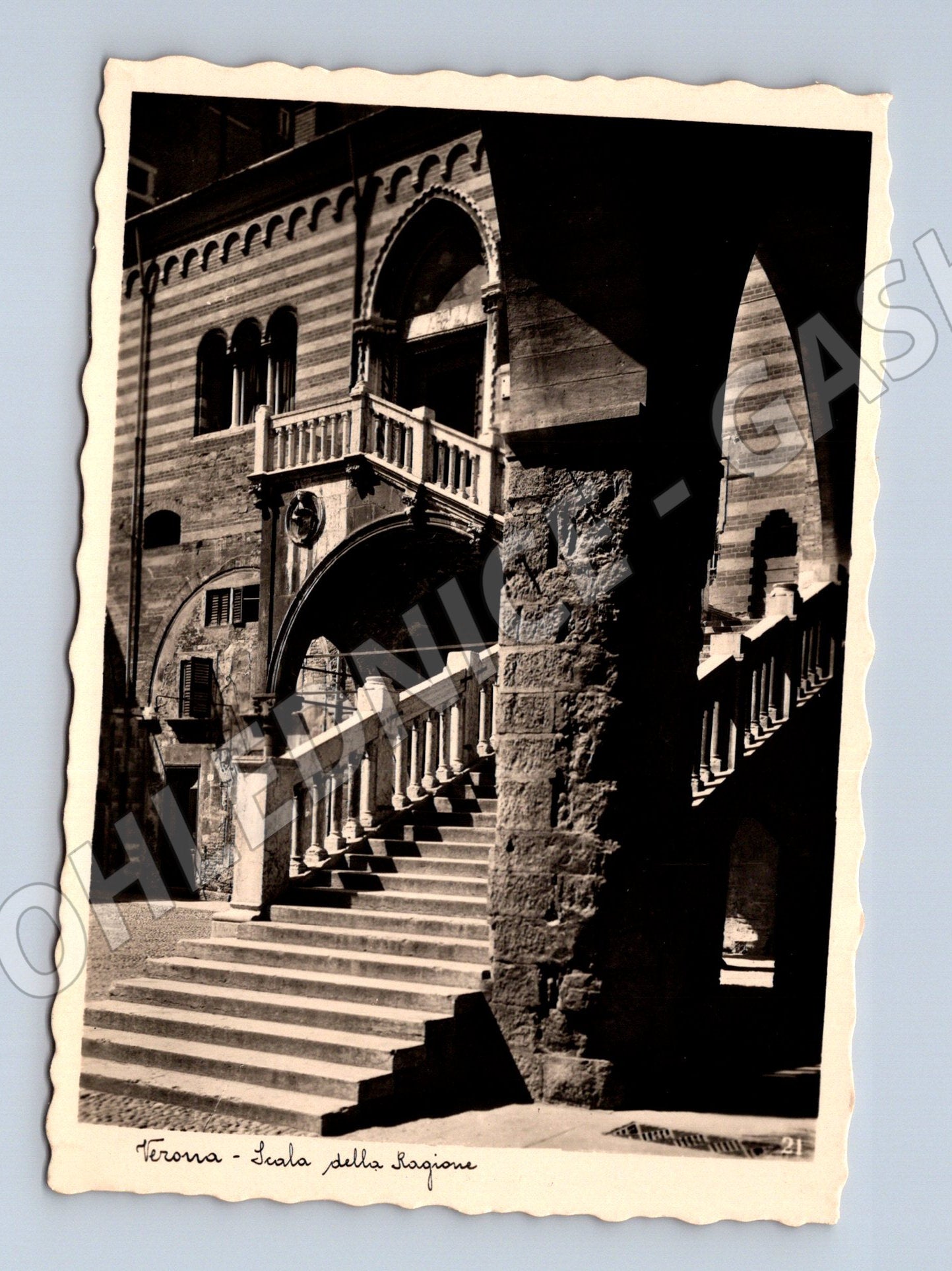 Pohlednice Itálie Verona Scala della Scaligera (M31973)