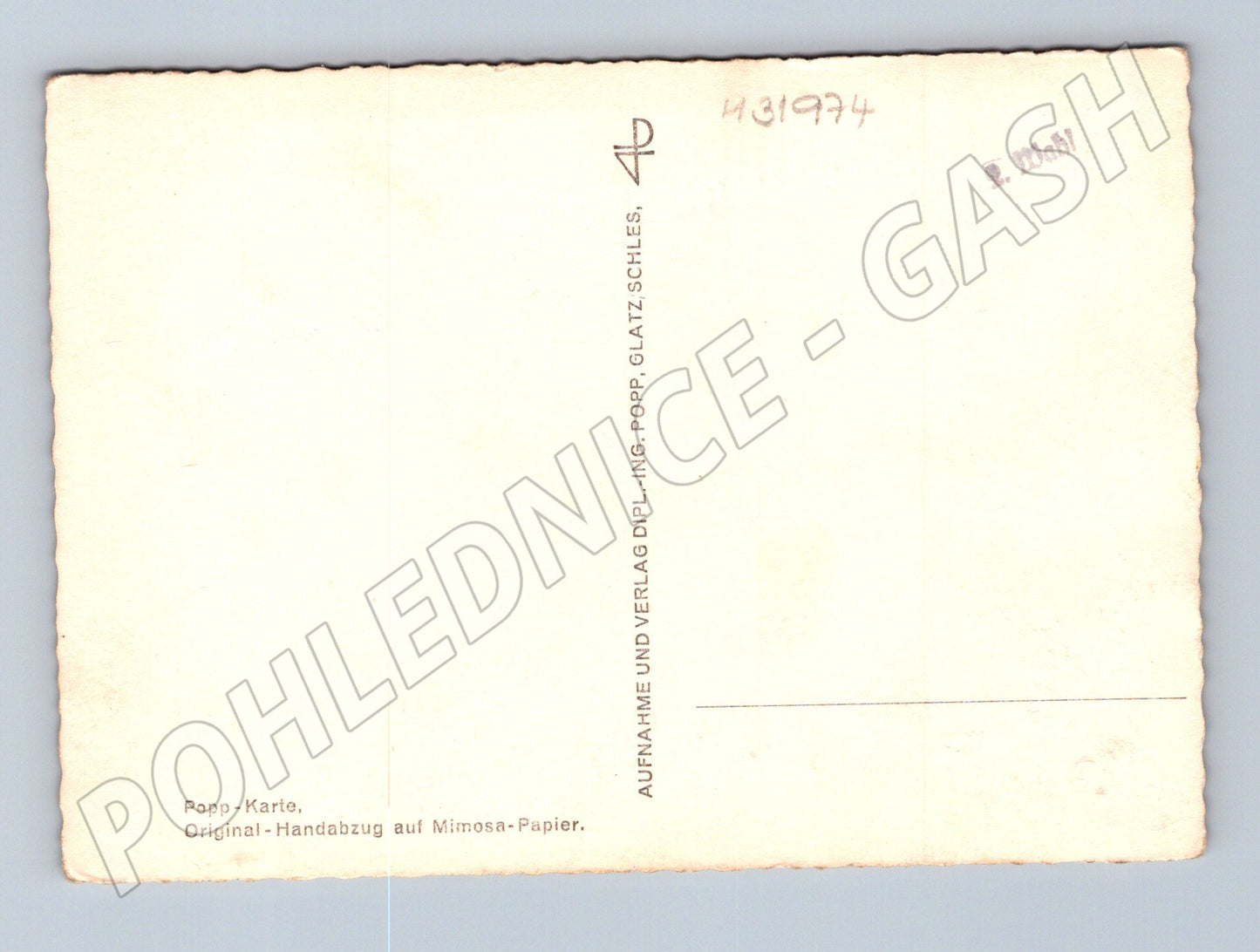 Pohlednice Slezsko horská chata kouřící komín (M31974)