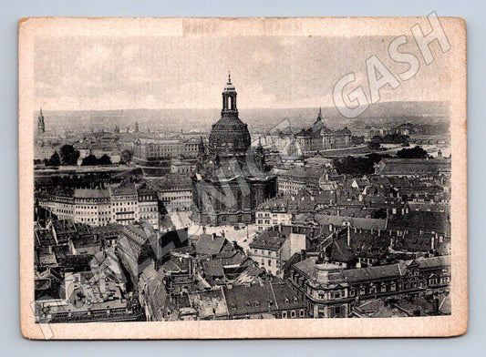 Pohlednice Německo Drážďany panorama s Frauenkirche (M31976)