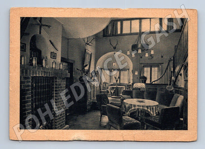 Pohlednice Německo Waldbärenburg interiér (M31977)
