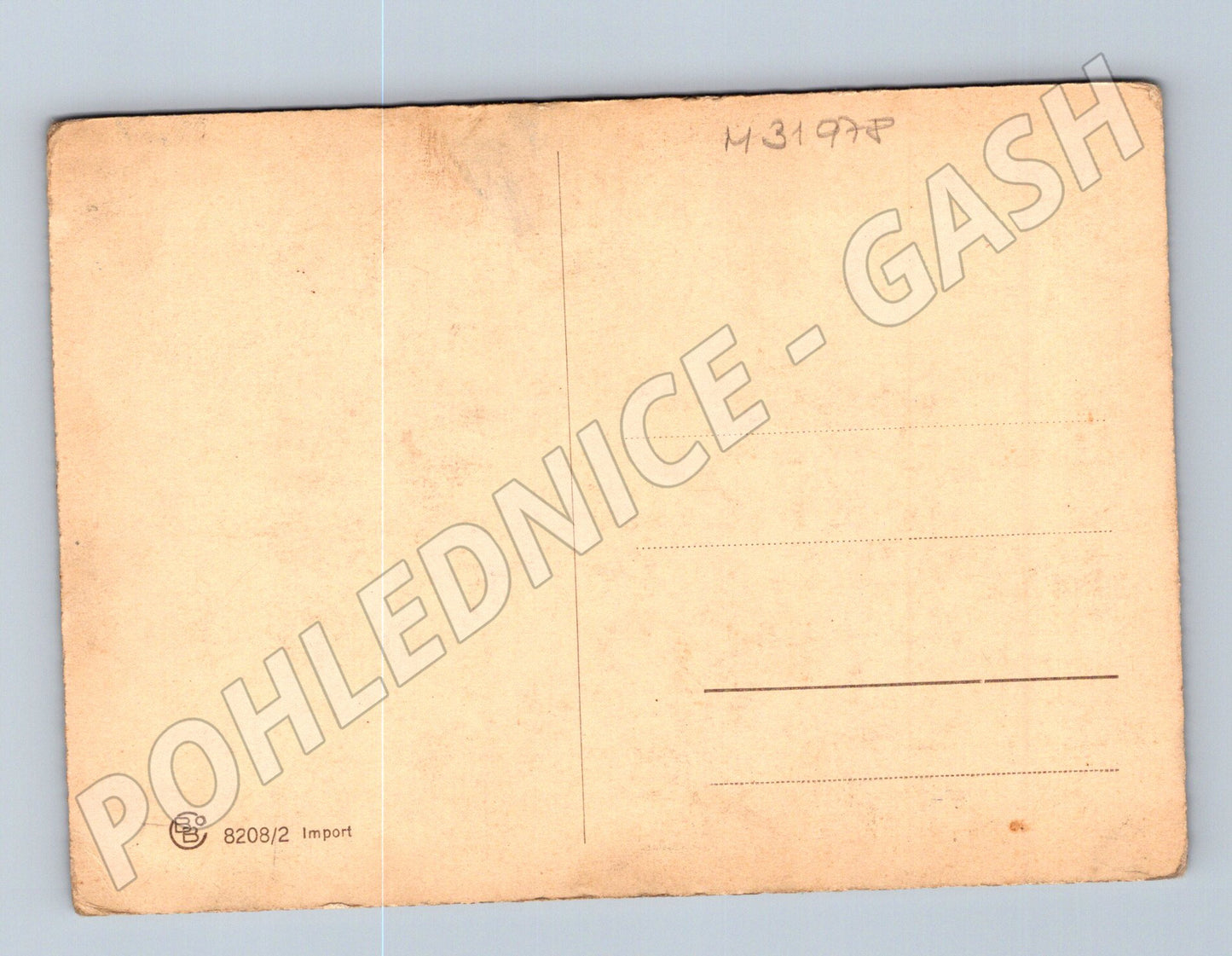 Pohlednice lesni motiv priroda (M31978)