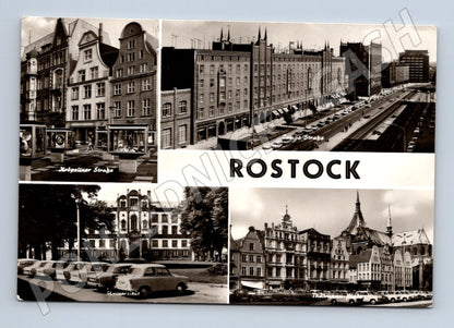 Pohlednice Německo Rostock ulice a budovy 1978 (M31982)