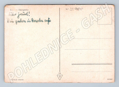 Pohlednice Nemecko Dresden Georgentor (M31988)