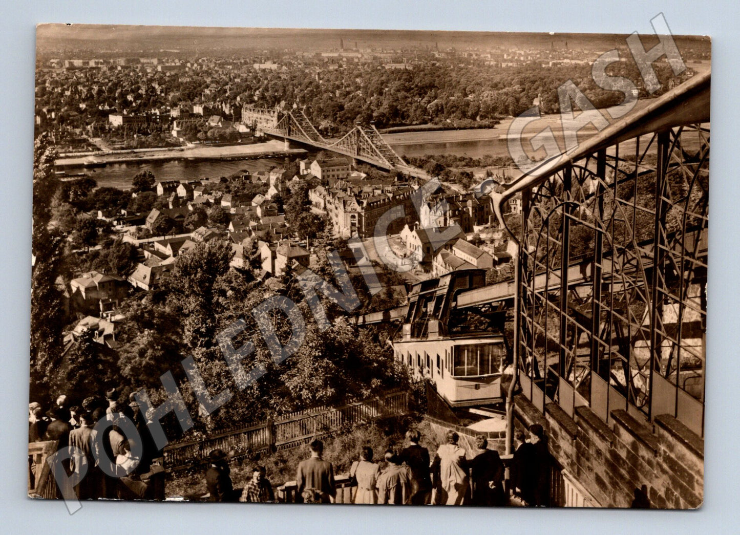 Pohlednice Německo Drážďany Loschwitz Blasewitz 1960 (M31989)