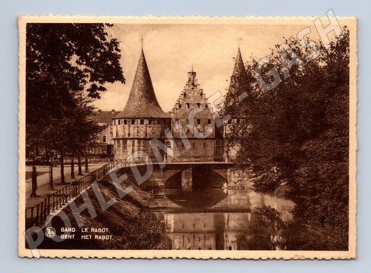Pohlednice Belgie Gent Le Rabot (M31996)