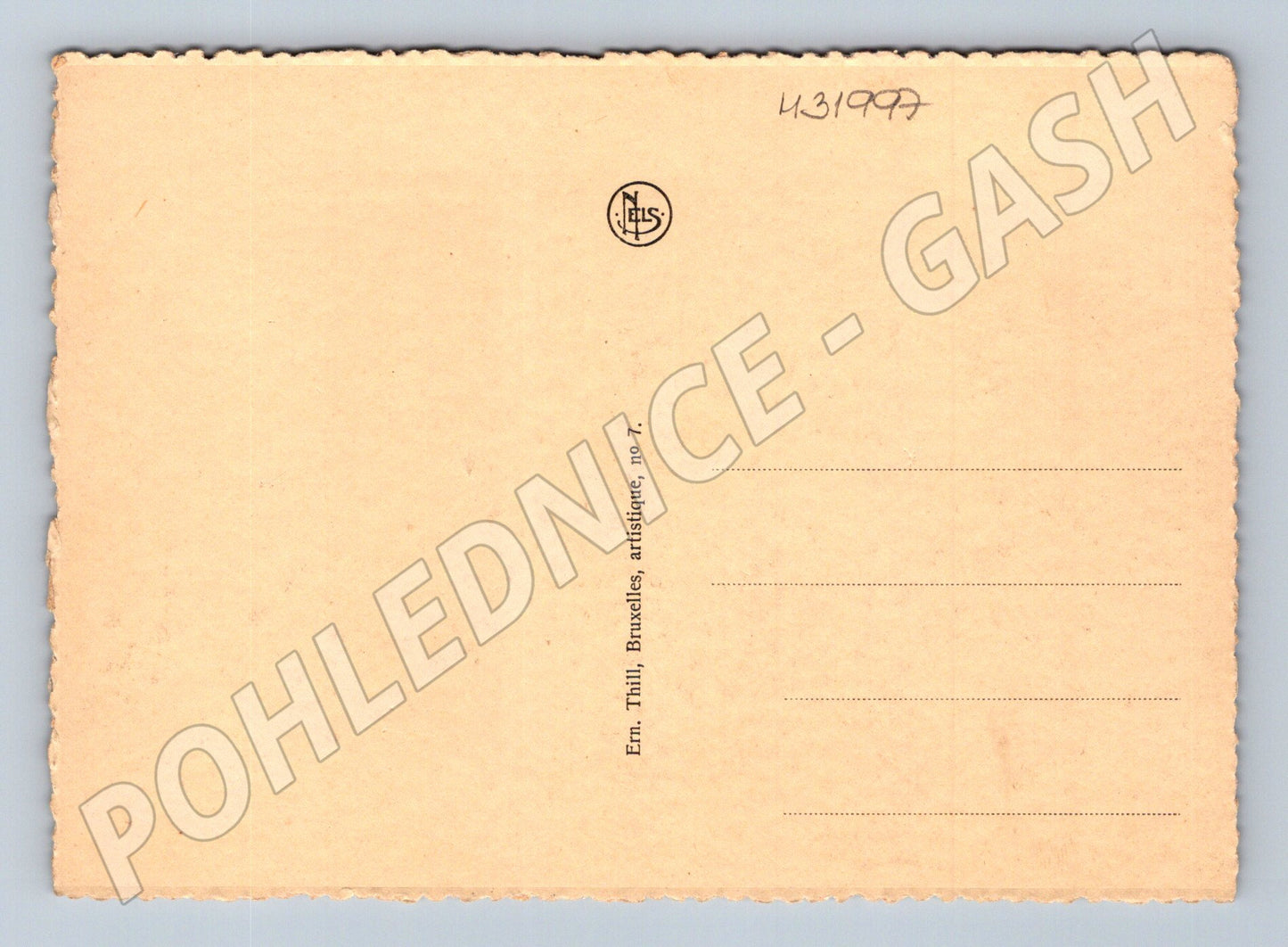 Pohlednice Belgie Gand panorama Graslei (M31997)