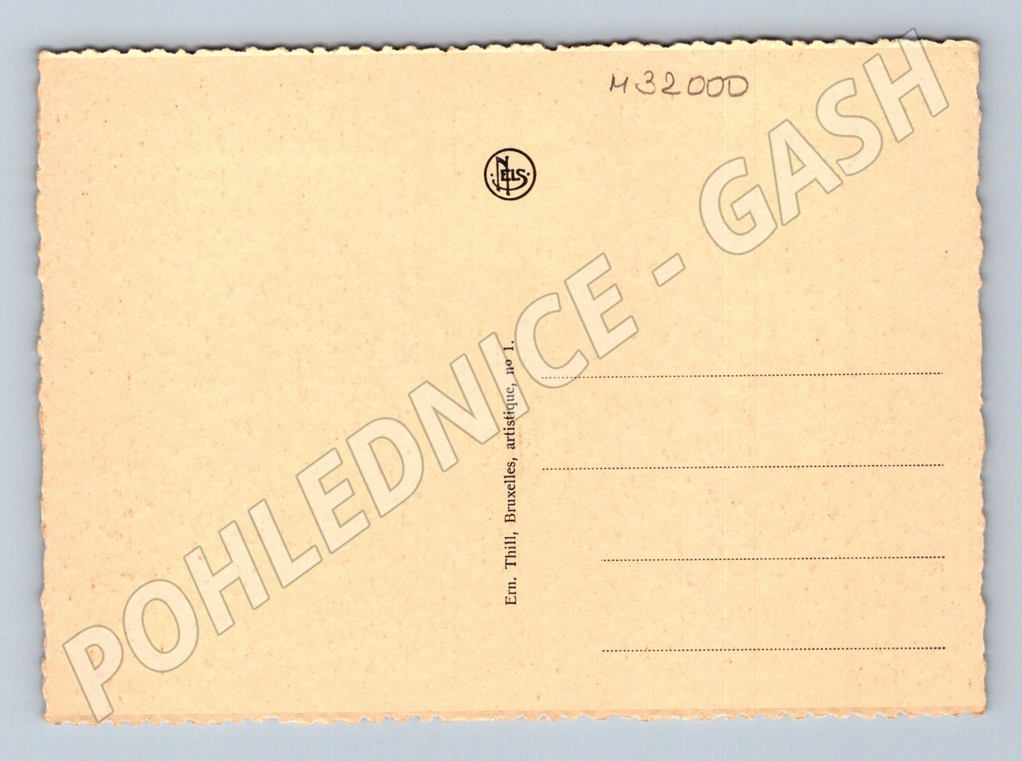 Pohlednice Belgie Gent panorama kostely (M32000)
