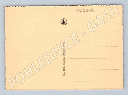 Pohlednice Belgie Gent panorama kostely (M32000)