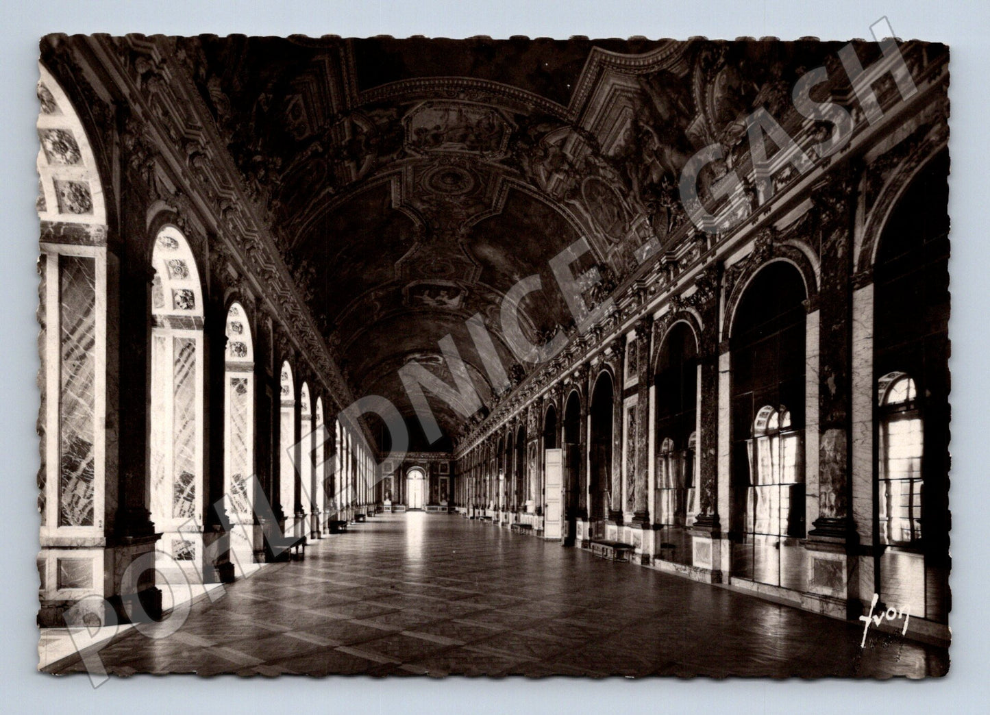 Pohlednice Francie Versailles Zrcadlový sál (M32004)