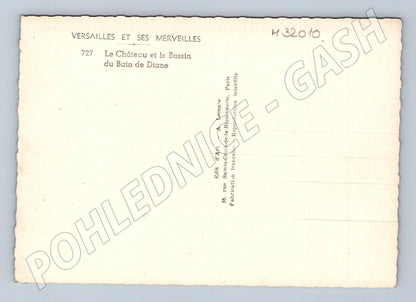 Pohlednice Francie Versailles zámek s fontánou (M32010)