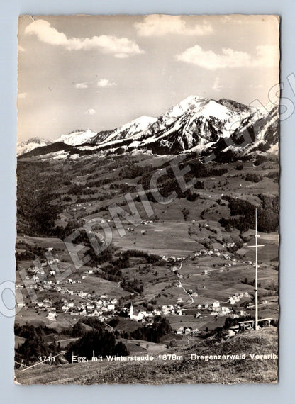 Pohlednice Rakousko Egg Bregenzerwald 1946 (M32025)