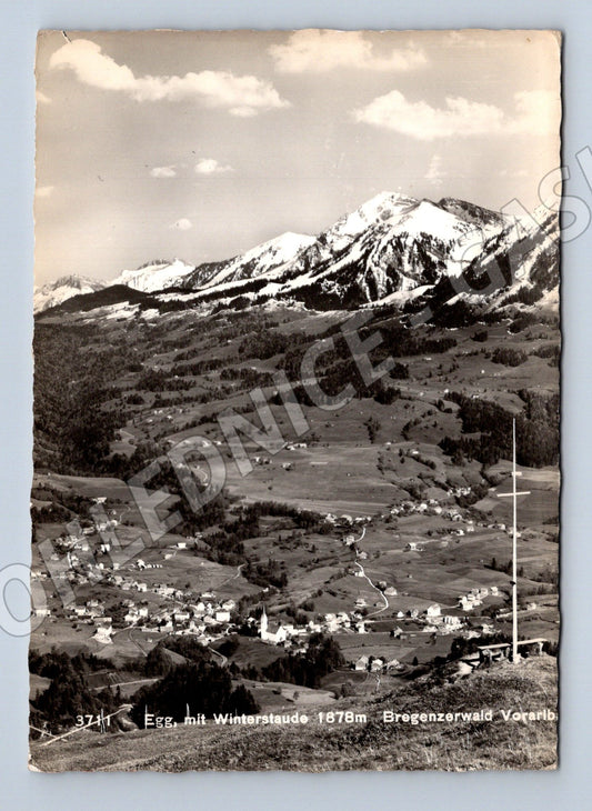 Pohlednice Rakousko Egg Bregenzerwald 1946 (M32025)