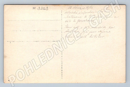 Pohlednice 1916 německá infanterie v pochodu (M3203)